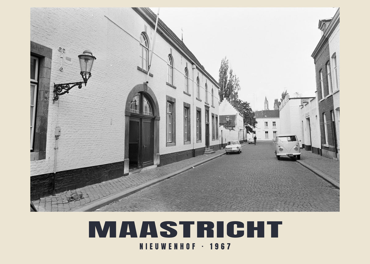Nieuwenhof, Maastricht, 1967 — Stampa fotografica storica