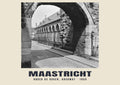 Onder de Bogen, arco, Maastricht, 1955 — Stampa fotografica storica