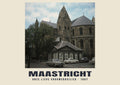 Onze Lieve Vrouwebasiliek, Maastricht, 1967 — Wydruk historycznej fotografii