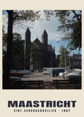 Sint-Servaasbasiliek, Maastricht, 1967 — Lámina de fotografía histórica