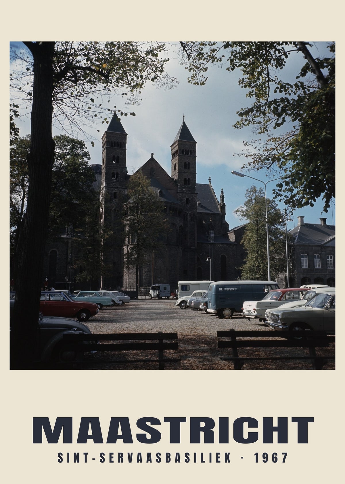 Sint-Servaasbasiliek, Maastricht, 1967 — Lámina de fotografía histórica