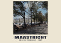 Vrijthof promenada, Maastricht, 1967 — Wydruk historycznej fotografii