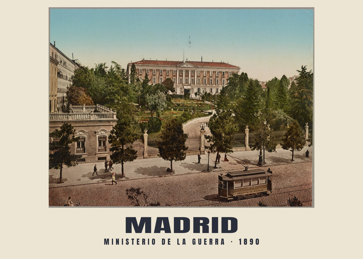 Ministerio de la Guerra, Madrid, 1890