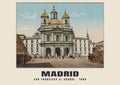 San Francisco el Grande, Madrid, 1890 heritage photograph