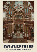 Inneres von San Francisco el Grande, Madrid, 1890