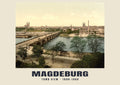 Town View, Magdeburg, 1890–1900 heritage photograph