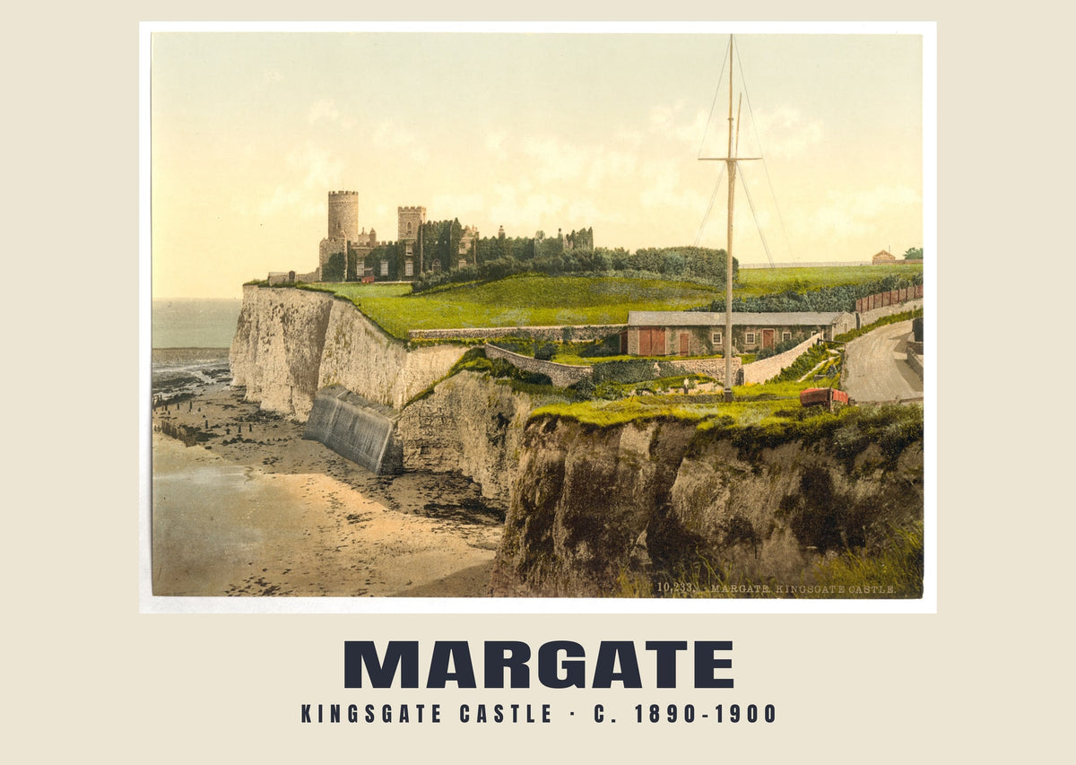 Kingsgate Castle, Margate, c. 1890–1900 heritage photograph