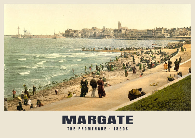 The Promenade, Margate, c. 1890–1900 Heritage Print