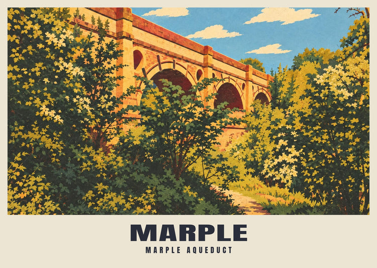 Marple Aqueduct Poster
