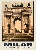 Arco della Pace, Mailand, 1890–1900