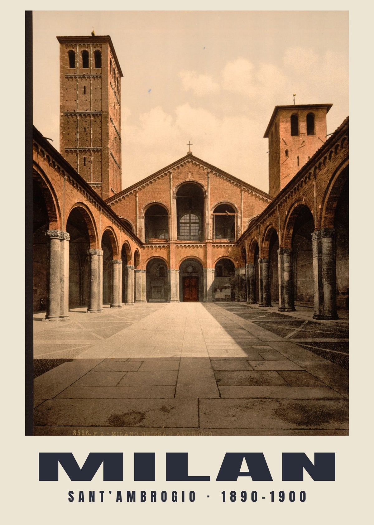 Sant’Ambrogio, Milano, 1890–1900