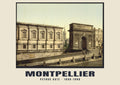 Peyrou Gate, Montpellier, 1890–1900 heritage photograph