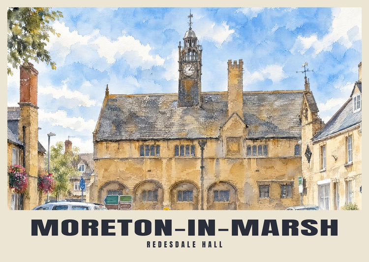 Redesdale Hall, Moreton-in-Marsh Poster