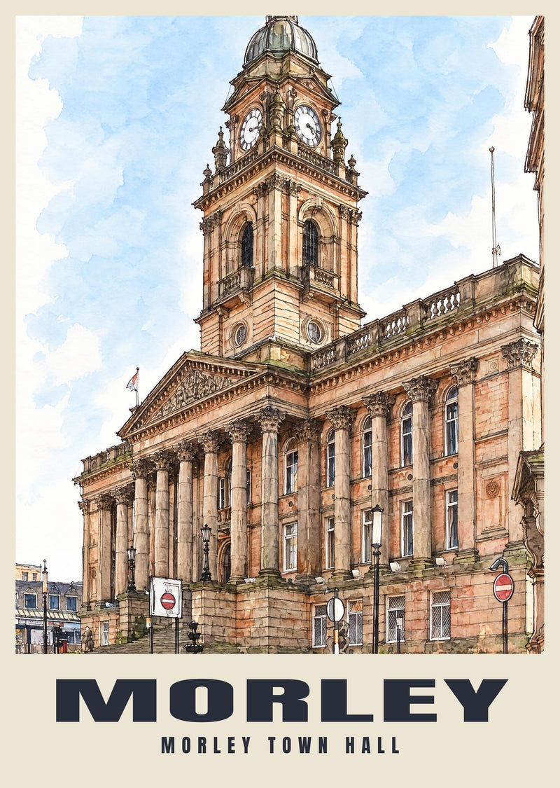 Morley Town Hall Poster
