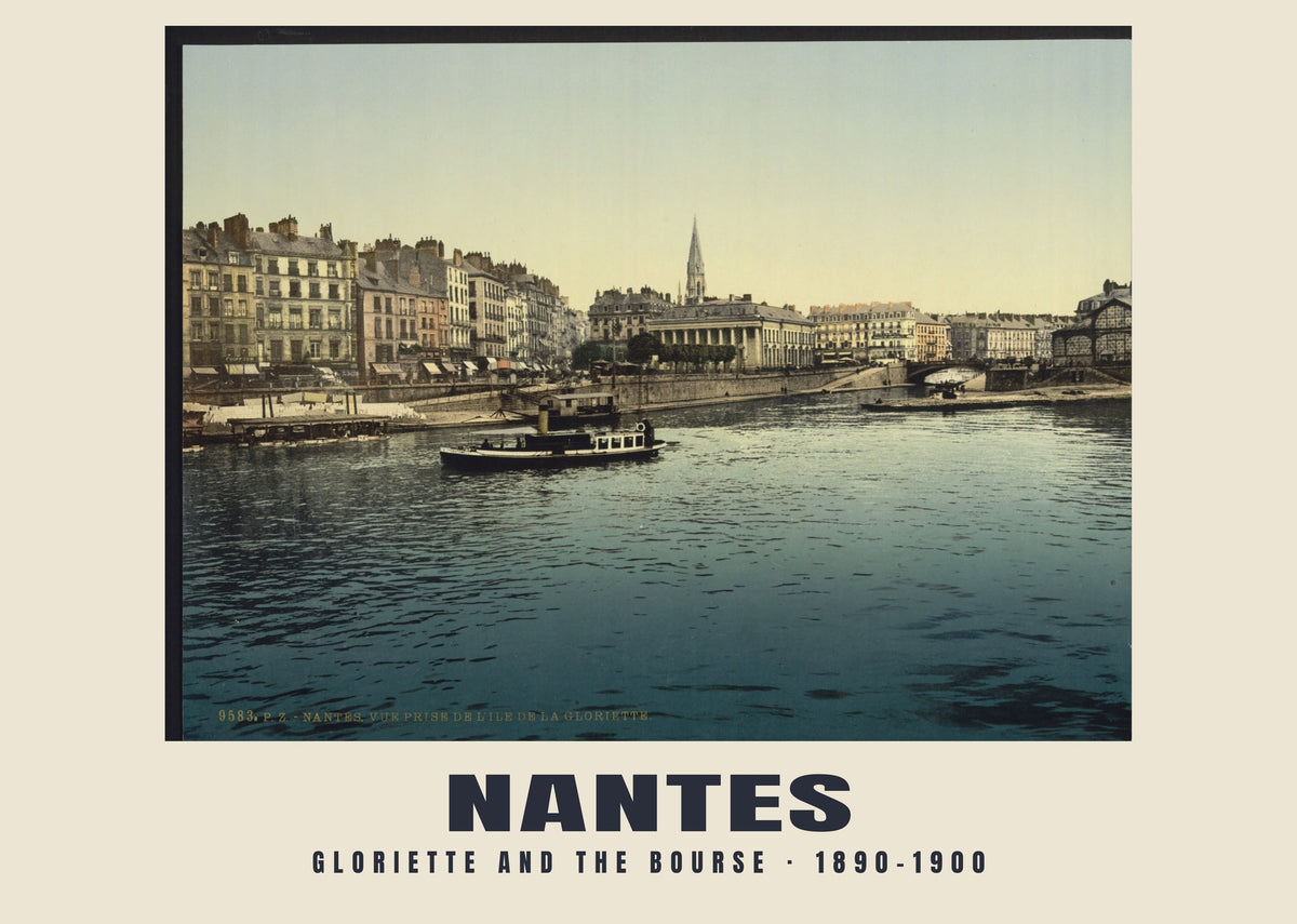 Gloriette e la Borsa, Nantes, 1890–1900