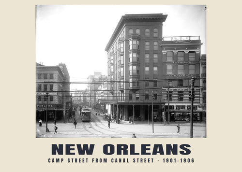 Camp Street, Canal Street, New Orleans, Louisiana, 1901–1906