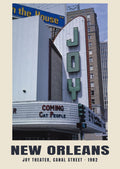 Joy Theater, Canal Street, New Orleans, 1982 — Historic photograph print