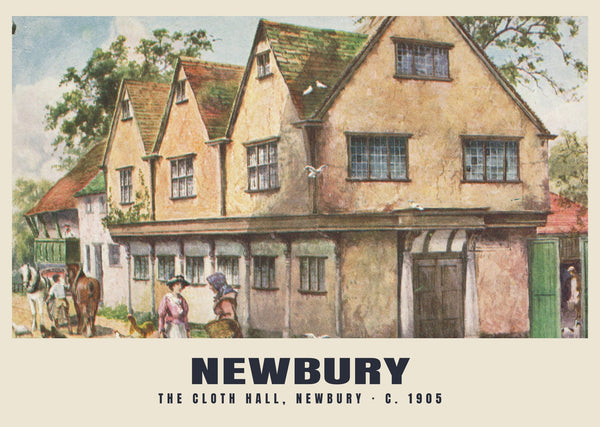 The Cloth Hall, Newbury, c. 1905 Heritage Print