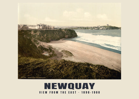 View from the East, Newquay — 1890–1900