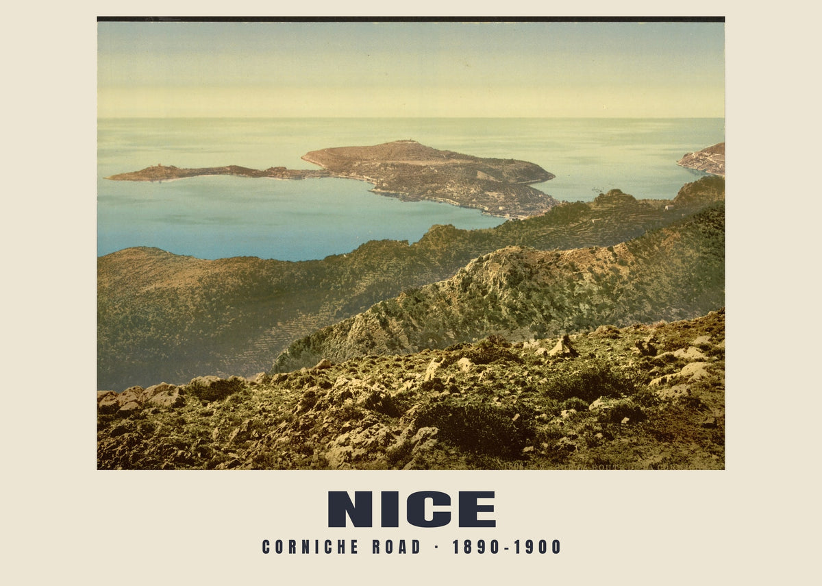 Carretera de la Corniche, Nice, 1890–1900
