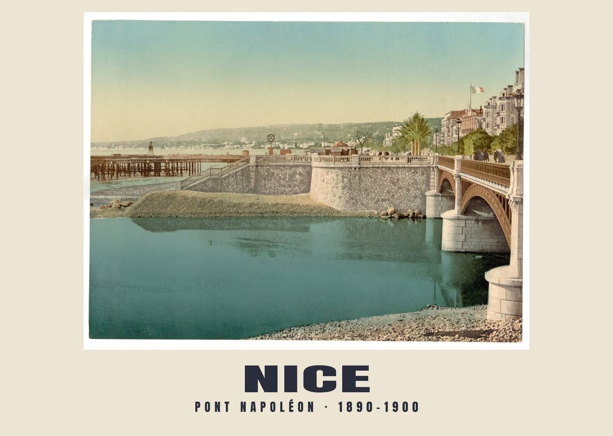 Pont Napoléon, Nice, 1890–1900