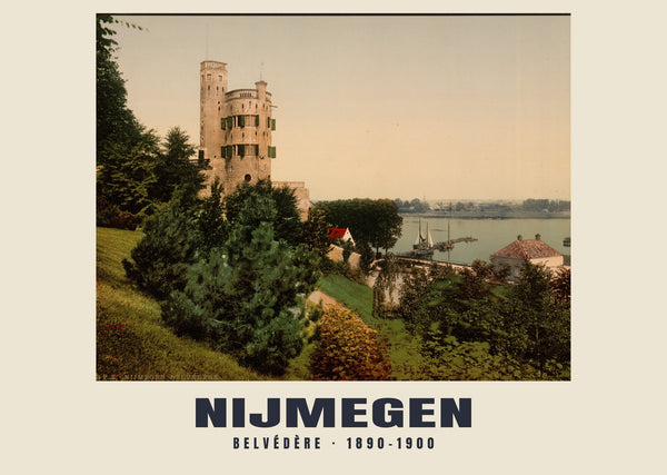 Belvédère, Nijmegen — 1890–1900 · Historischer Photochromdruck