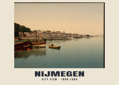 City View, Nijmegen, 1890–1900 heritage photograph