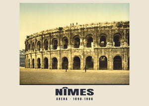 Arena, Nîmes — 1890–1900 · Historische fotochroomprint