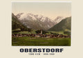 Veduta della città, Oberstdorf, 1890–1900