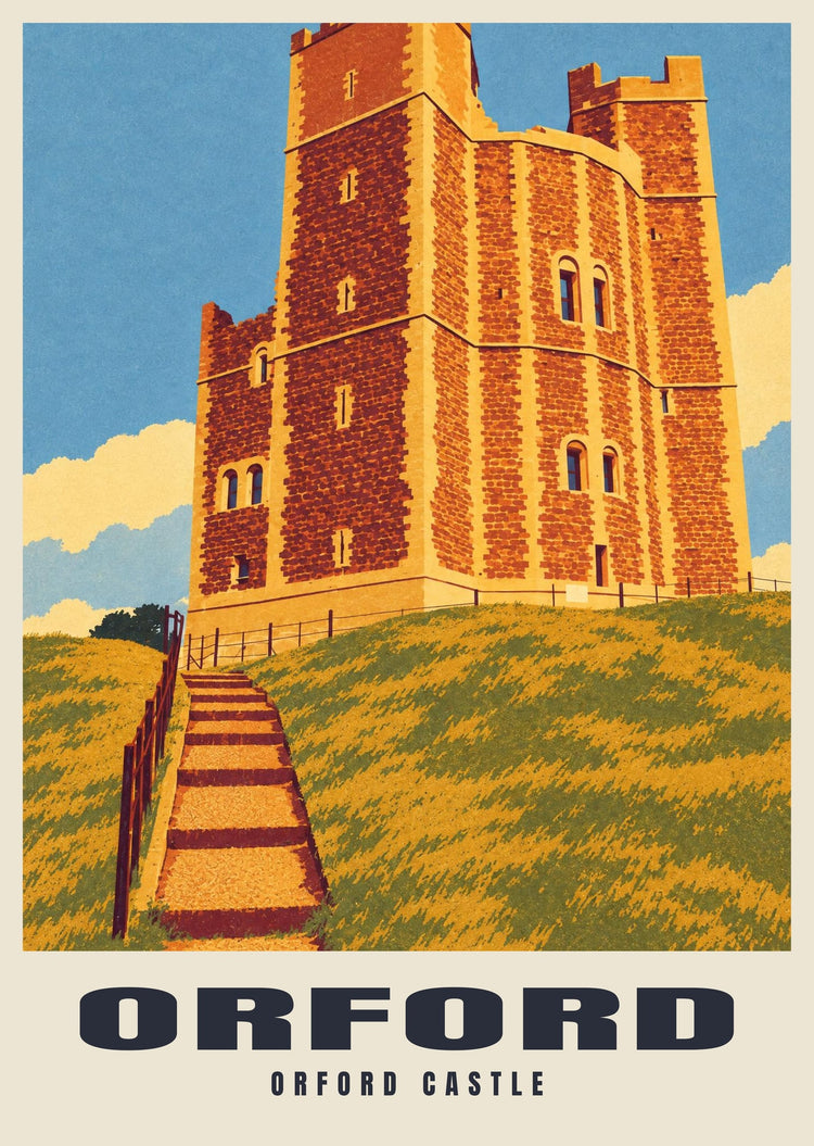 Orford Castle Poster