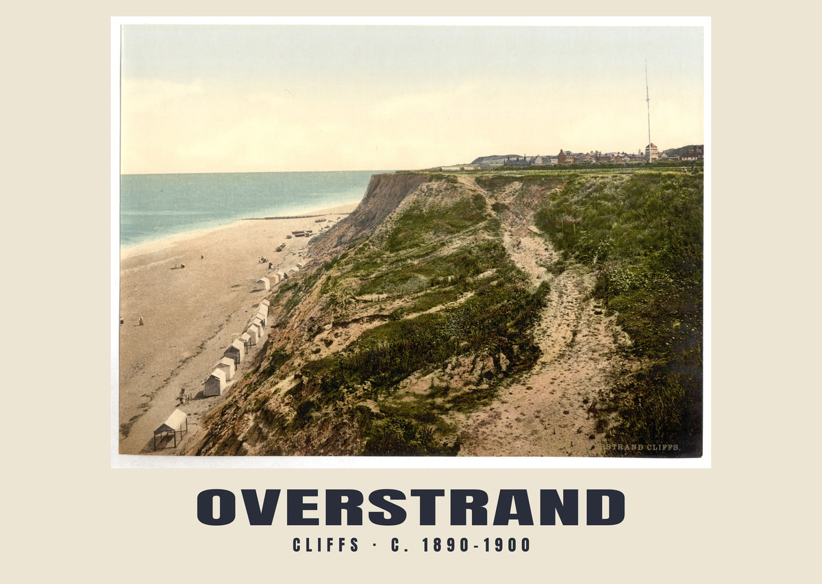 Cliffs, Overstrand, c. 1890–1900 heritage photograph