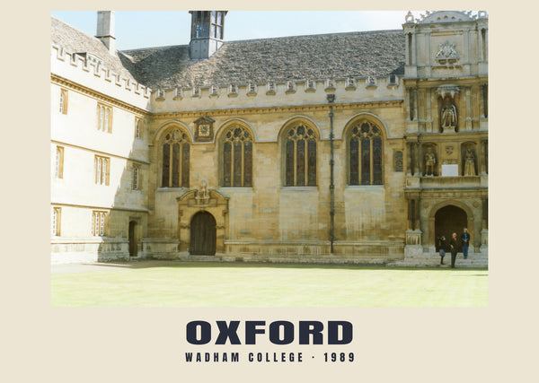 Wadham College, Oxford, 1989 Heritage Print