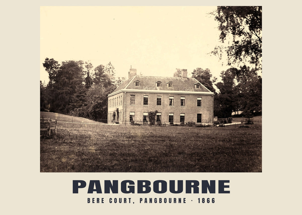 Bere Court, Pangbourne, 1866 heritage photograph