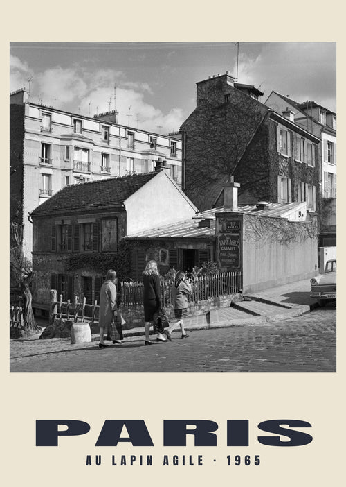 Au Lapin Agile, Parijs, 1965