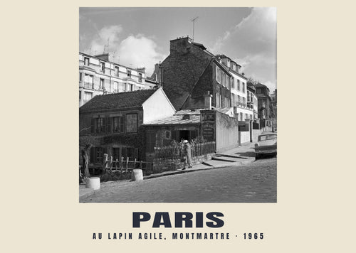 Au Lapin Agile, Montmartre, Paris, 1965 — Stampa fotografica storica