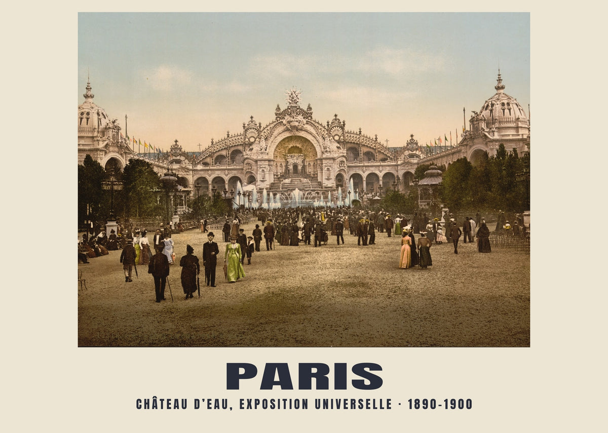 Château d’Eau, Exposition Universelle, Paris, 1890–1900
