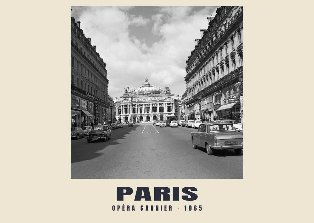 Opéra Garnier, París, 1965