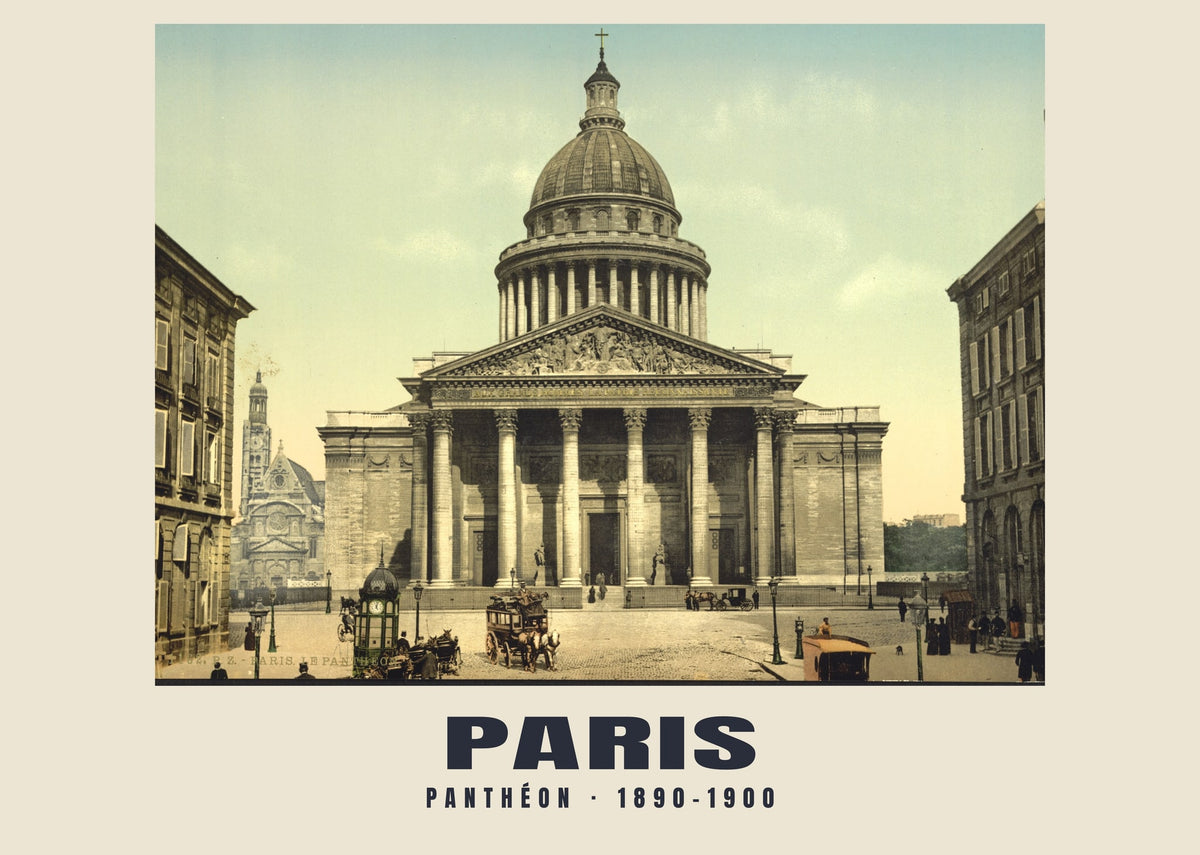 Panthéon, Paryż, 1890–1900