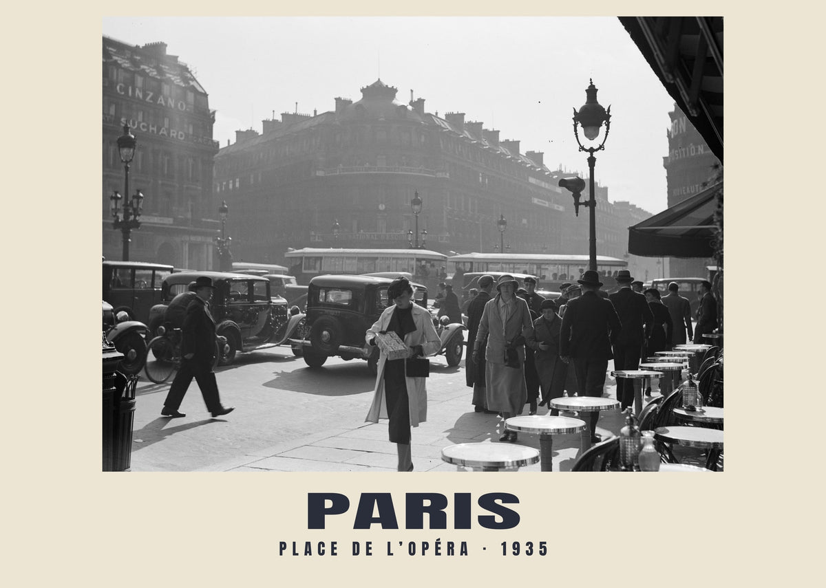 Place de l’Opéra, Paris, 1935
