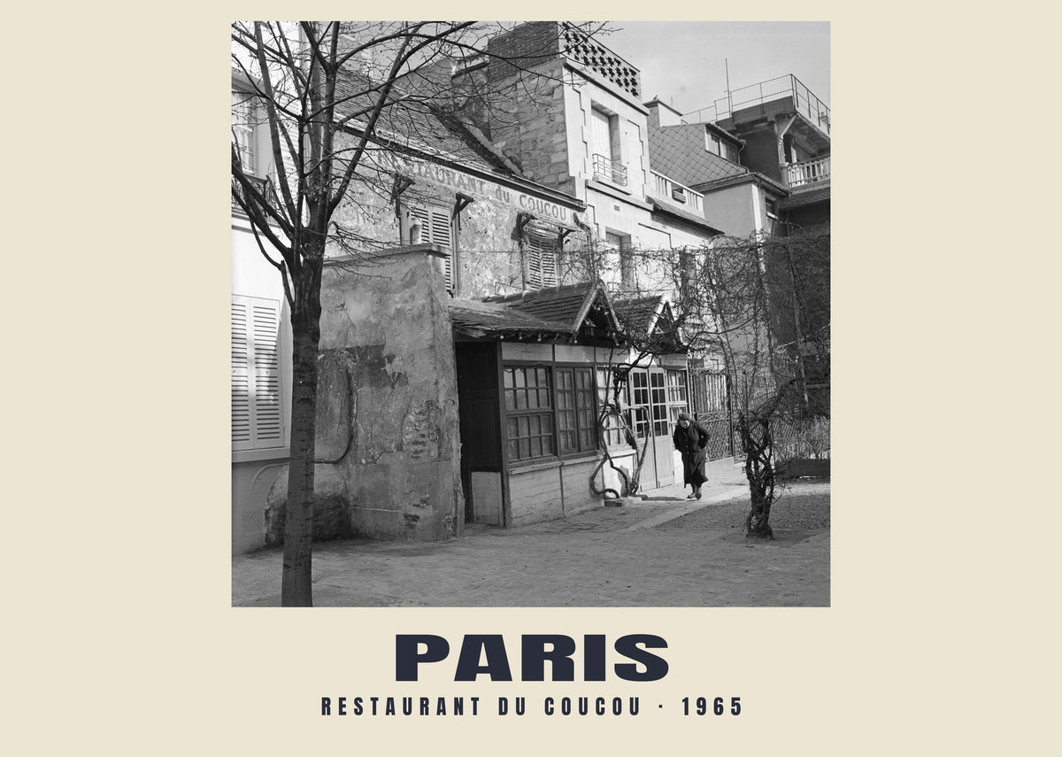 Restaurant du Coucou, París, 1965