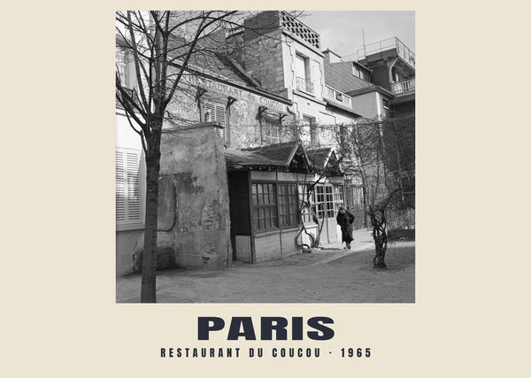Restaurant du Coucou, París — 1965 · Lámina de fotografía histórica