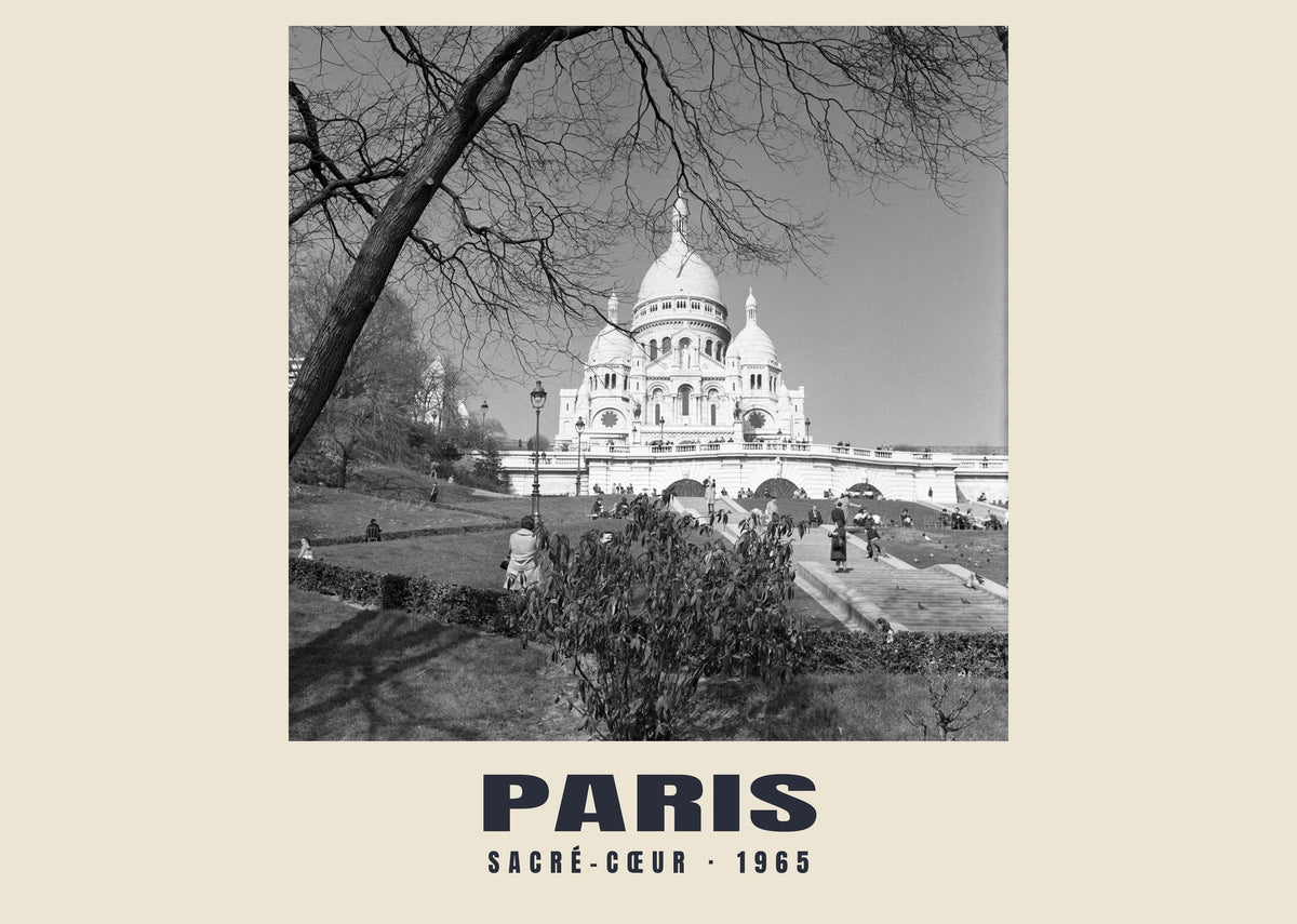 Sacré-Cœur, París, 1965