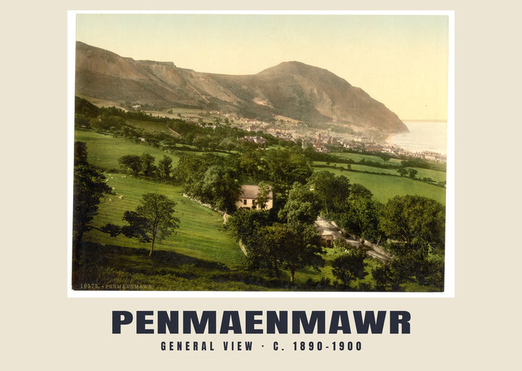 General view, Penmaenmawr, c. 1890–1900 Heritage Print