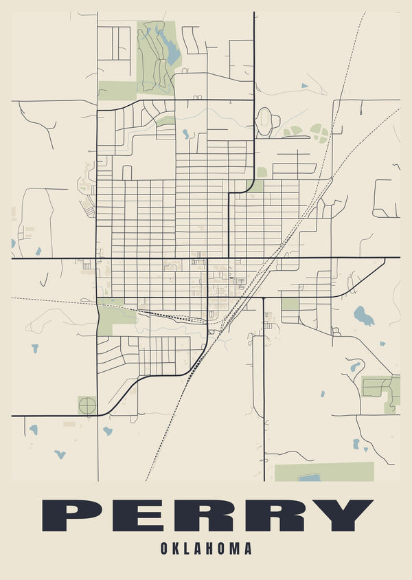 Perry Street Map Poster