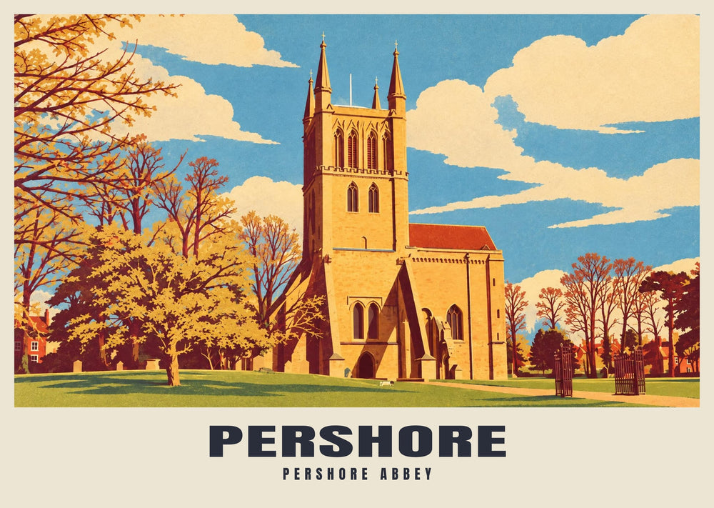 Pershore Abbey Poster