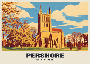 Pershore Abbey Poster
