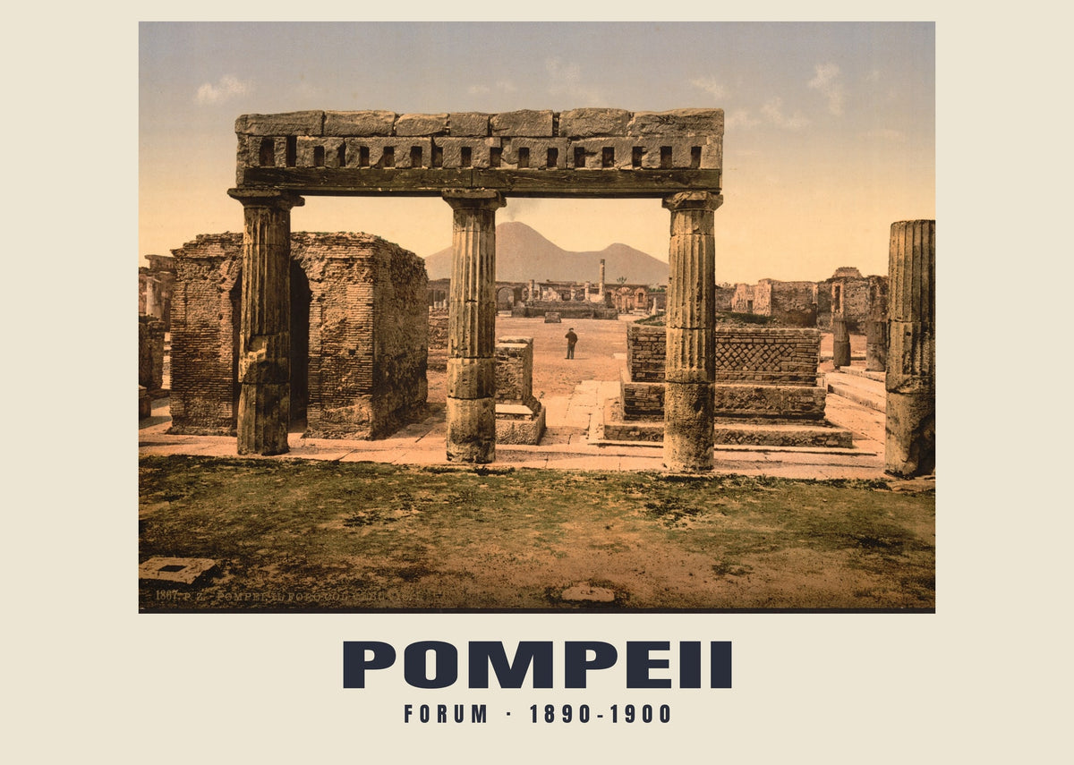 Foro, Pompeii, 1890–1900