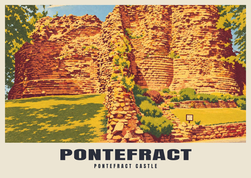 Pontefract Castle Poster