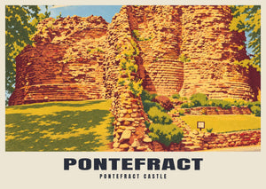 Pontefract Castle Poster