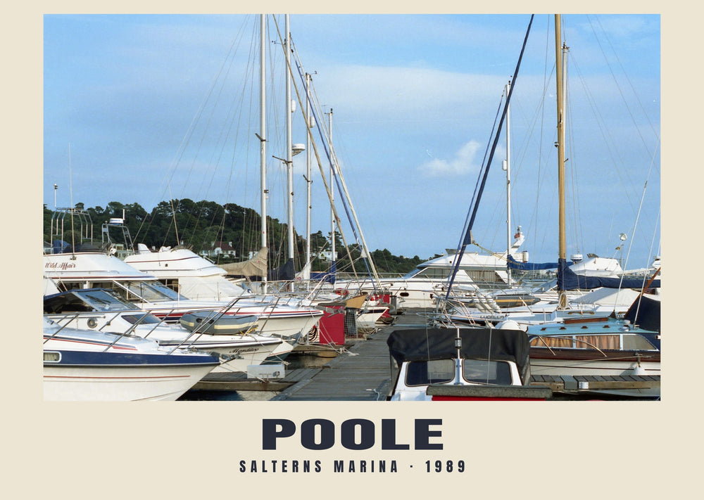 Salterns Marina, Poole, tirage patrimonial de 1989